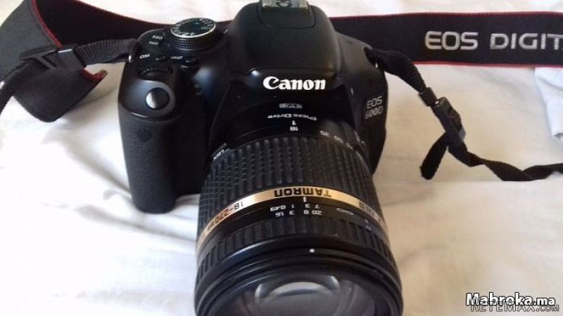 Canon 600d objectif 18-270