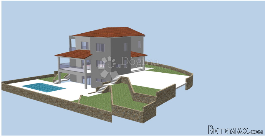 KRNICA GRAĐEVINSKO ZEMLJIŠTE S PROJEKTOM - 3