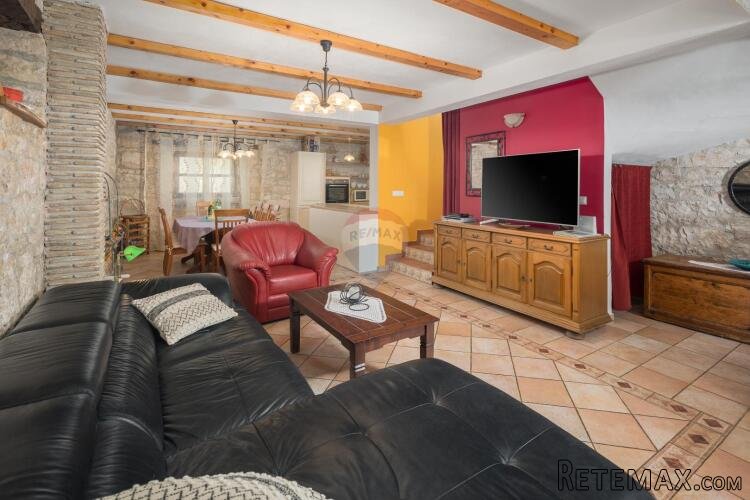 TINJAN, okolica- kamena vila sa 7000 m2 okućnice - 7