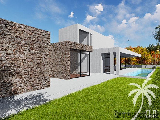 Offer for the construction of a modern design villa on a.. - 2