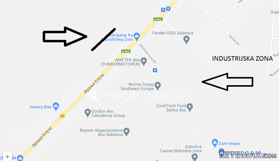 Prodaja placa u Subotici