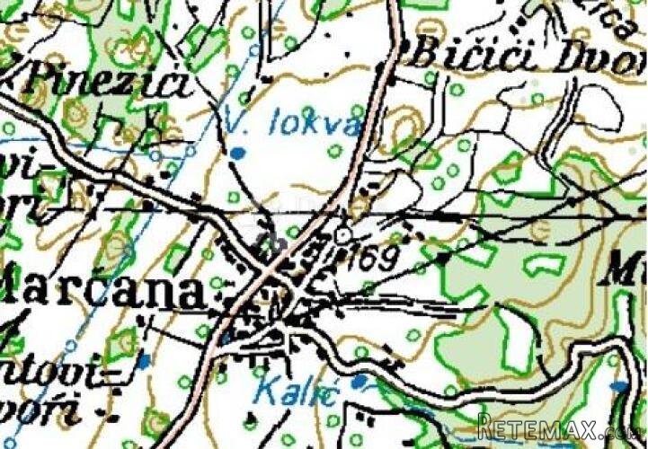 Istra, Marčana, građevinsko zemljište 3904 m2 - 3