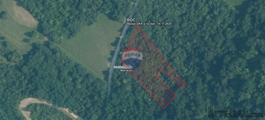 Istra, Buzet Čiritež - 9290m2, poljoprivredno zemljište