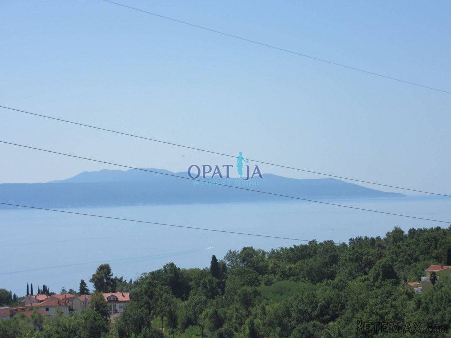 Opatija-Ičići građevinsko zemljište 771 m2 s pogledom na mor..