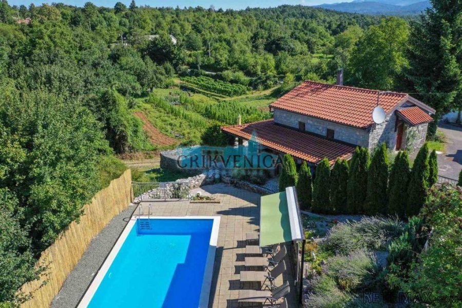 Matulji, okolica - dvije kuće sa bazenom na velikom imanju