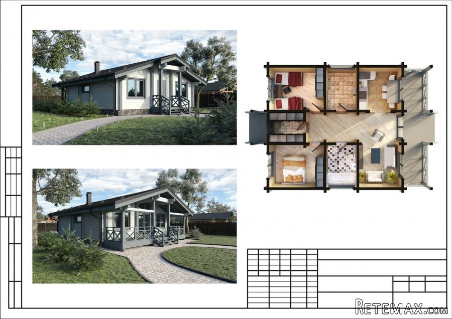 Нolzhaus Wolfgang - 82 m² - 3
