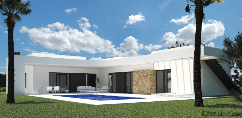 Modern design detached villa with..