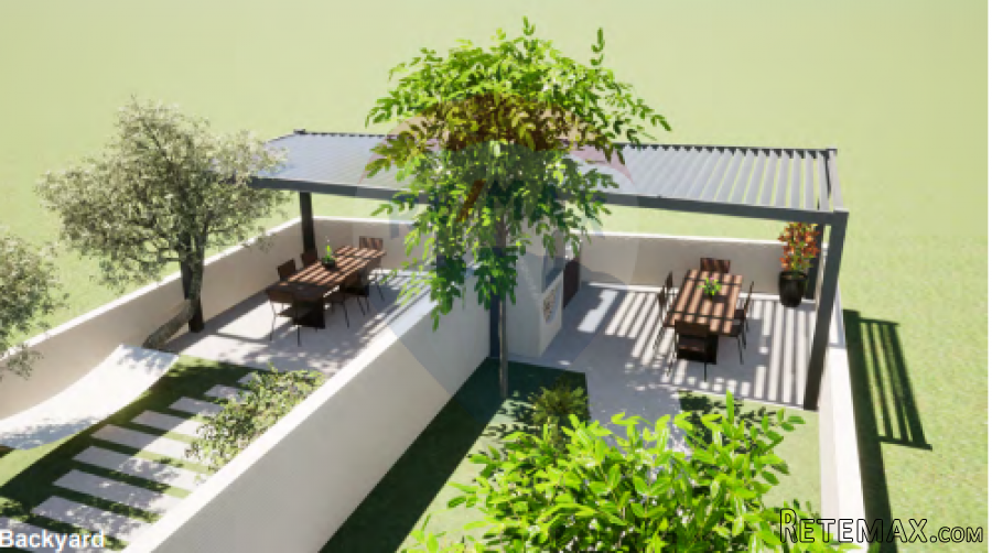 Poreč, Bašarinka, moderna kuća u nizu površine 126,40 m2 - 2