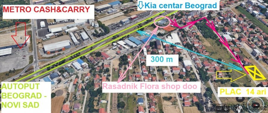 Izdajem plac za autoplac, monazne objekte, balon za fudbal - 4