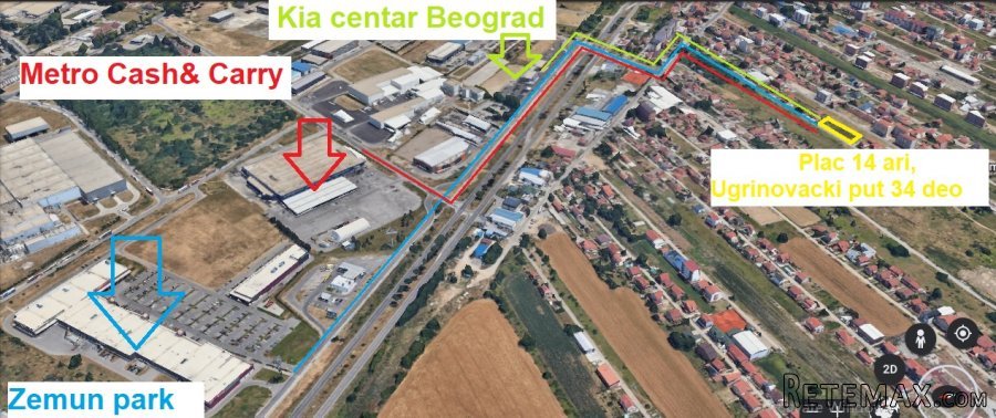 Izdajem plac za autoplac, monazne objekte, balon za fudbal - 6