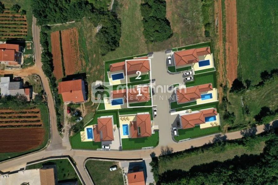 Istra, Svetvinčenat, vila s bazenom - 6