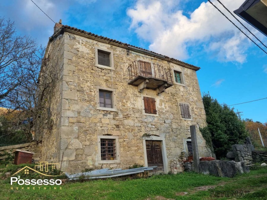 Buzet - samostojeća kamena kuća - 15