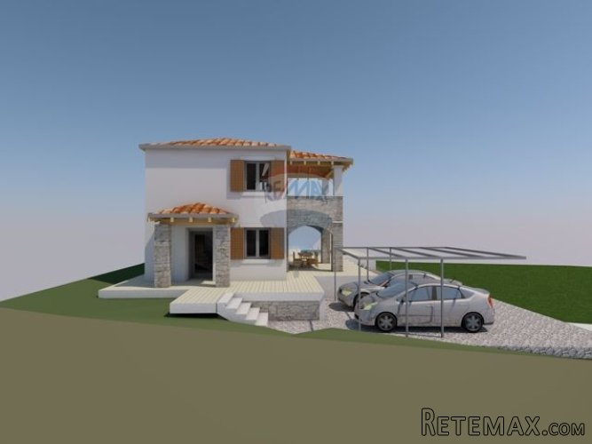 Jedinstvena vila sa otvorenim pogledom na more,7km od mora. - 4