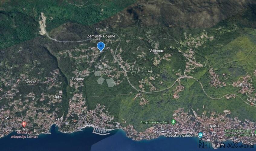 zemljište u Poljanama kod Opatije, s pogledom na Kvarner - 2