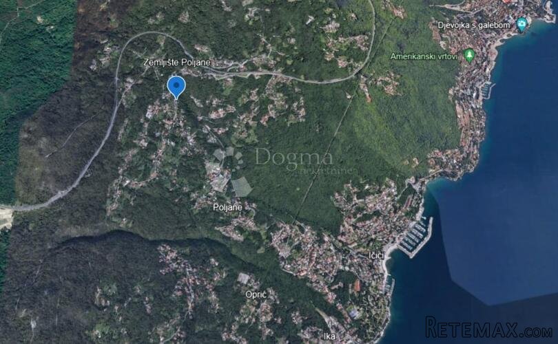 zemljište u Poljanama kod Opatije, s pogledom na Kvarner - 3