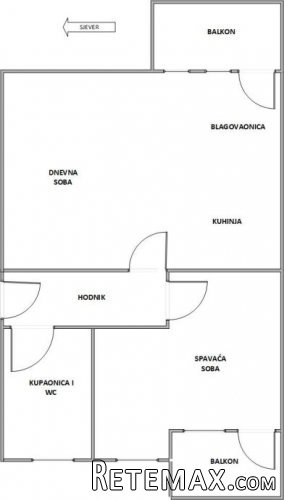 Novouređen stan, Zagreb (Sesvete-centar), 42.77 m2 - APN - 20