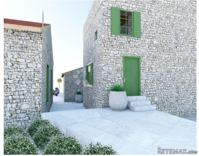 SUPETAR- PREDIVNA KAMENA VILLA S BAZENOM I POGLEDOM - 2