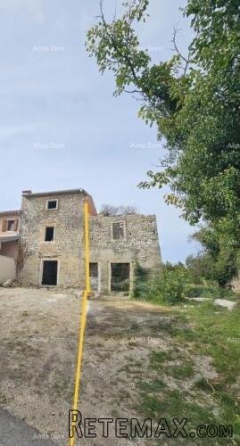 Autentična, istarska kamena kuća, s pogledom na more – Buje!
