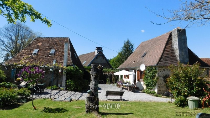 Correze. Beyssenac. Pretty stone house..