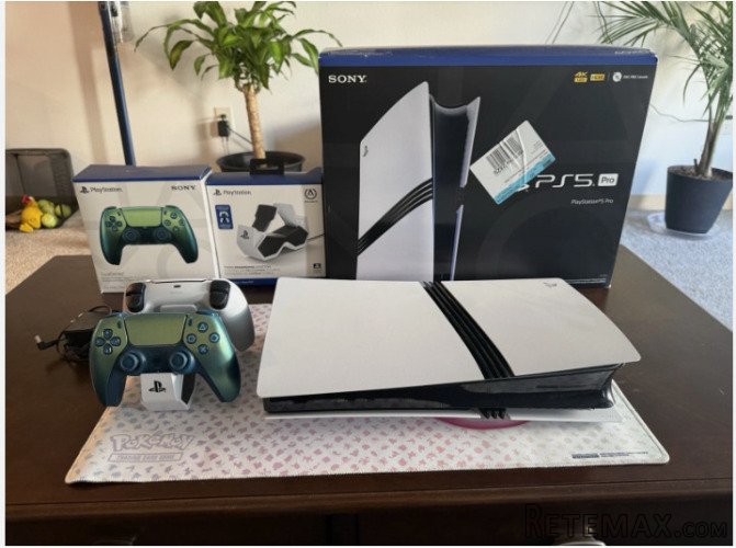 Sony PlayStation 5 Pro 2TB Gaming Console, Extras + Full BUN - 3