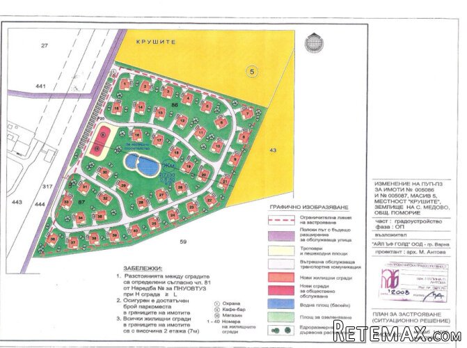 Building land for villas close to Sunny beach - 6