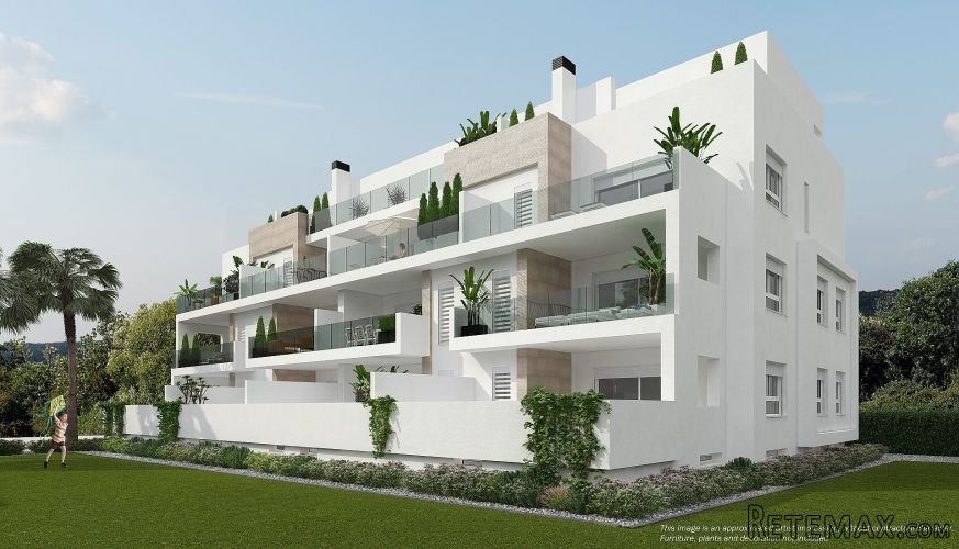 The apartments are located in an urbanization in..