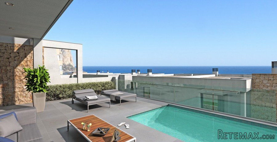Los dúplex se ubican en Calpe, en un complejo residencial.. - 4