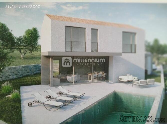Otok Krk, Dobrinj, građevinsko zemljište, 451m2 - 3