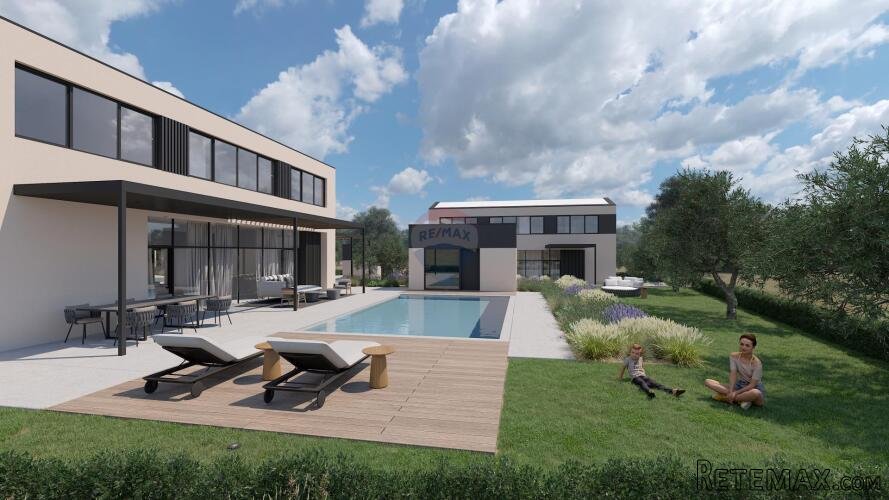 Sveti Lovreč, moderna vila u izgradnji s četiri spavaće sobe - 5