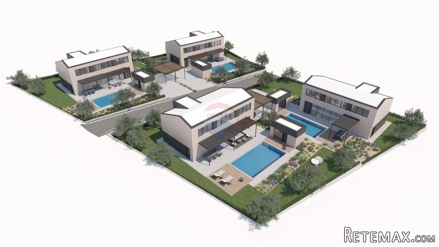 Sveti Lovreč, moderna vila u izgradnji s četiri spavaće sobe - 8