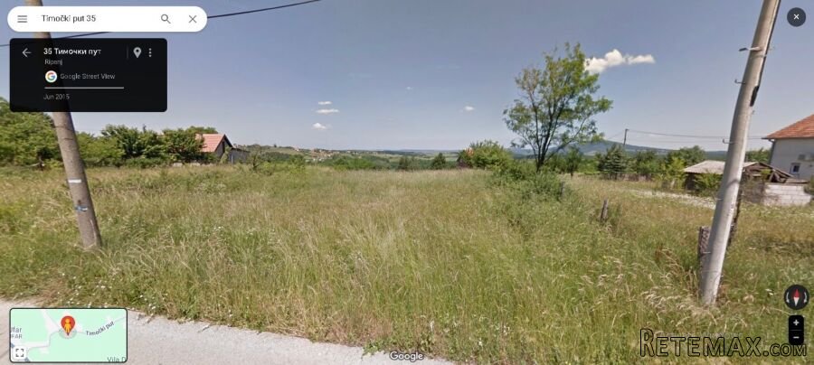 Prostran plac na prodaju u ulici Timocki put (Lipovica) ,Ripanj - 2