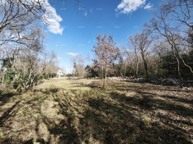 Buje – građevinsko zemljište 1.086 m² s pogledom na more