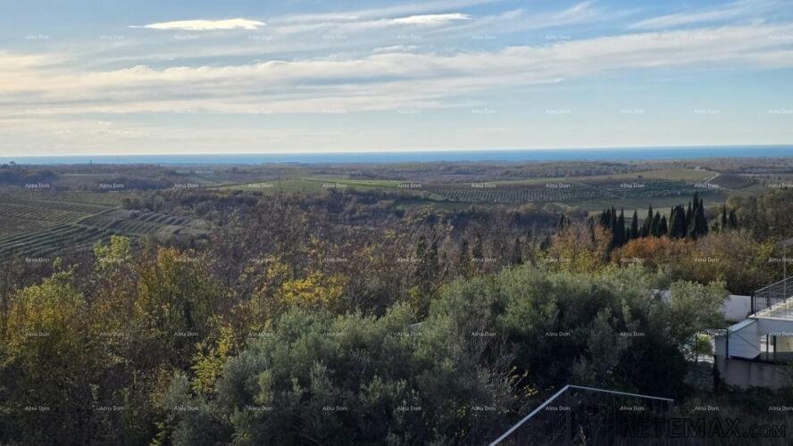 Buje – atraktivno zemljište s pogledom na more