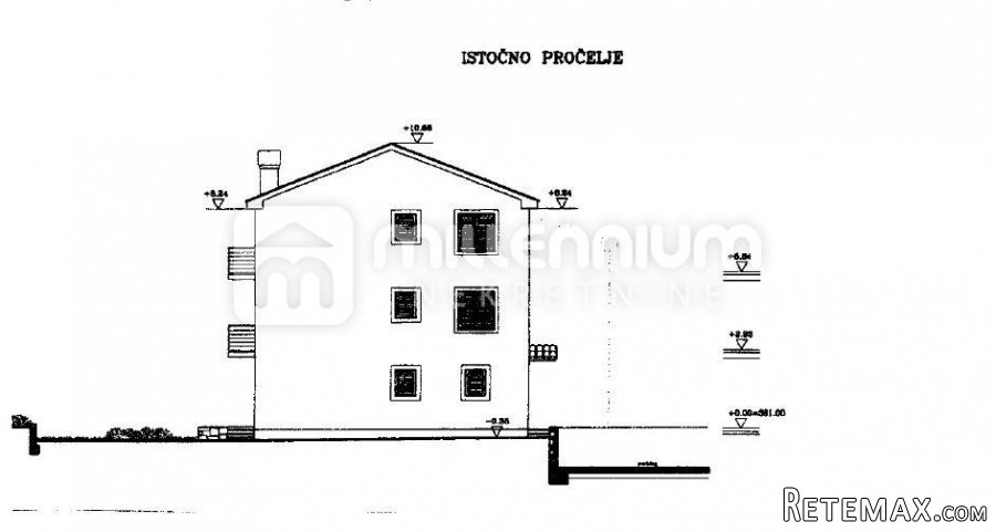 Matulji, Mučići, projekt sa 6 stanova - 2