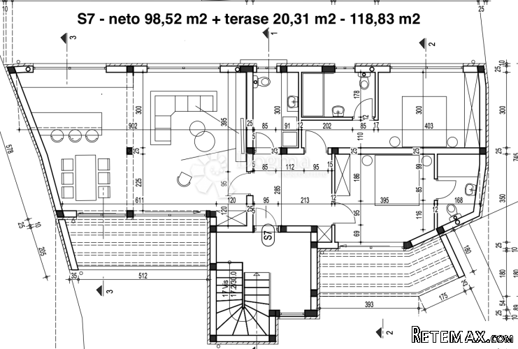 Penthouse sa panoramskim pogledom na more - 2