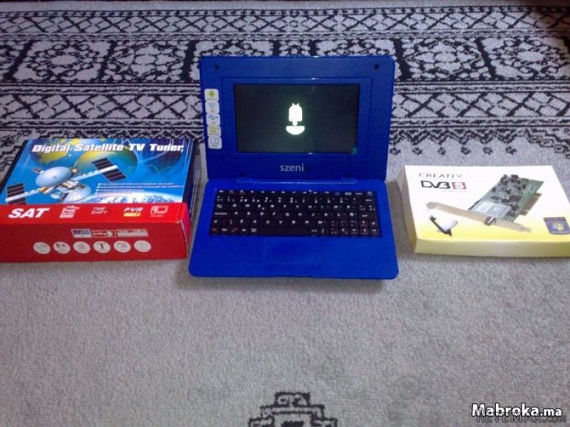 2 carte satellite et pc android et tv..