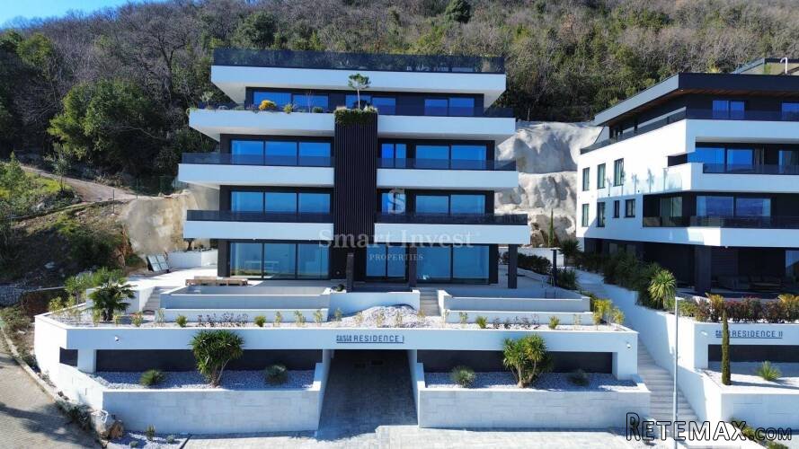 OPATIJA, luksuzan stan 3S+DB, s otvorenim pogledom na more..