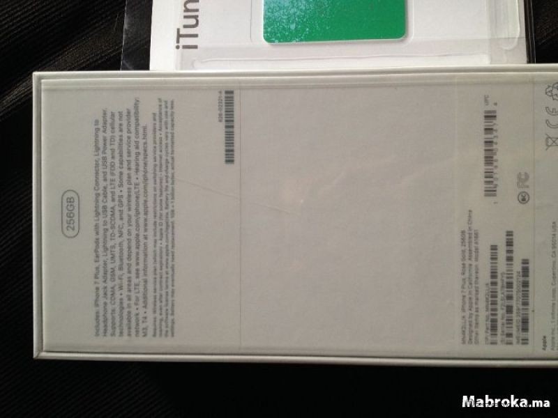 Iphone 7 plus rose 256 gb rose
