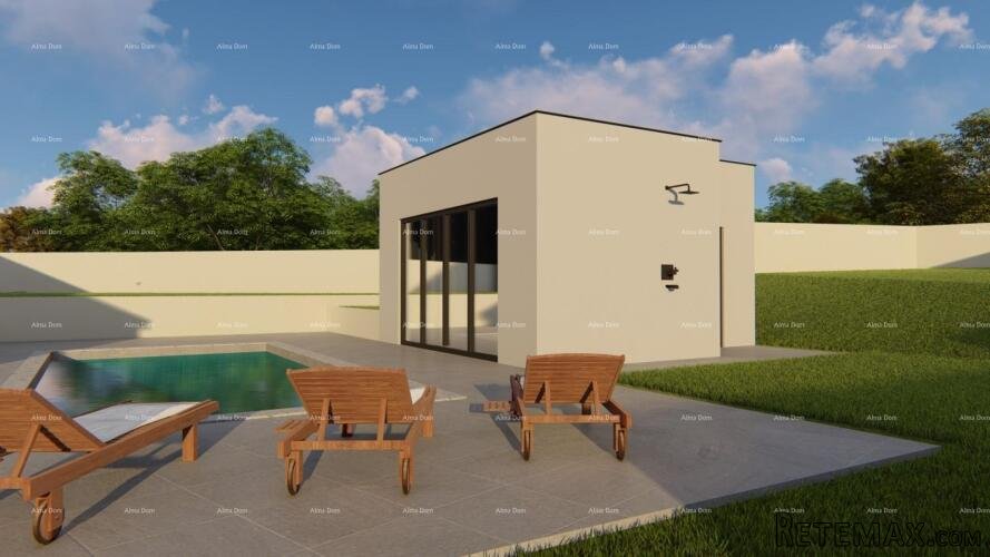 Projekt kuće u Kršanu - 5