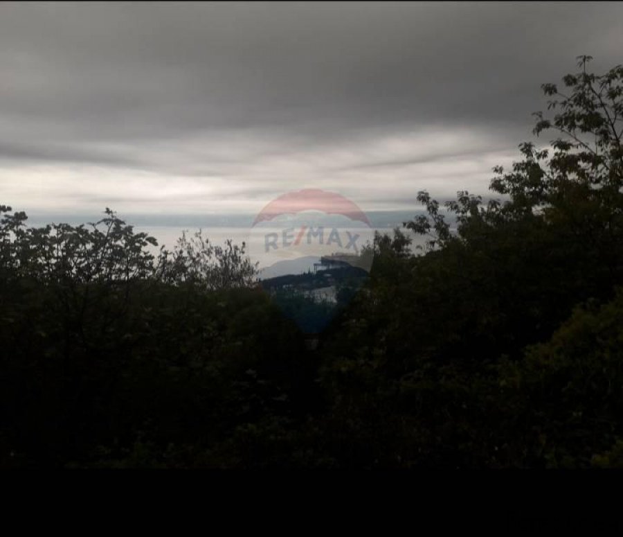 Kostrena, građevinsko zemljište 910m2, pogled na more - 2