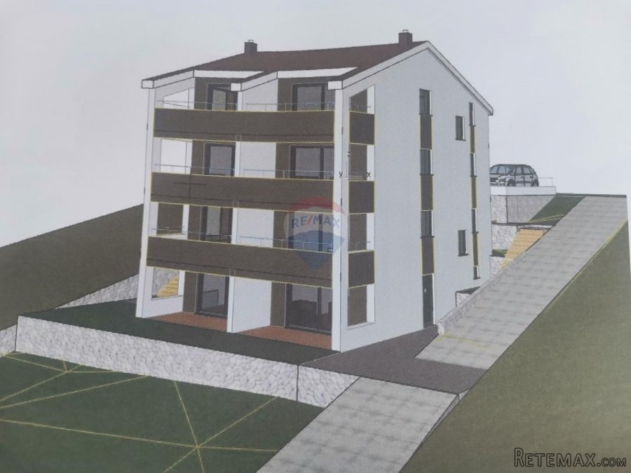 Crikvenica, Dramalj- dvoetažni stan u novogradnji, prizemlje - 3