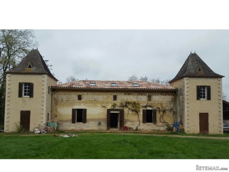 Farmhouse With Several Outbuildings To..