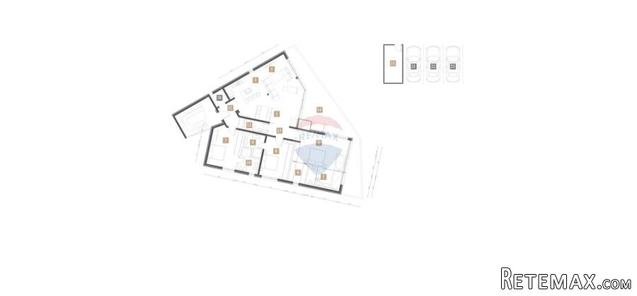 OPATIJA-NOVOGRADNJA, penthouse 3S+DB, bazen, garaža,lift, po - 2
