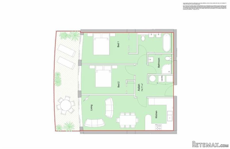 2 bed development property in Ocean..