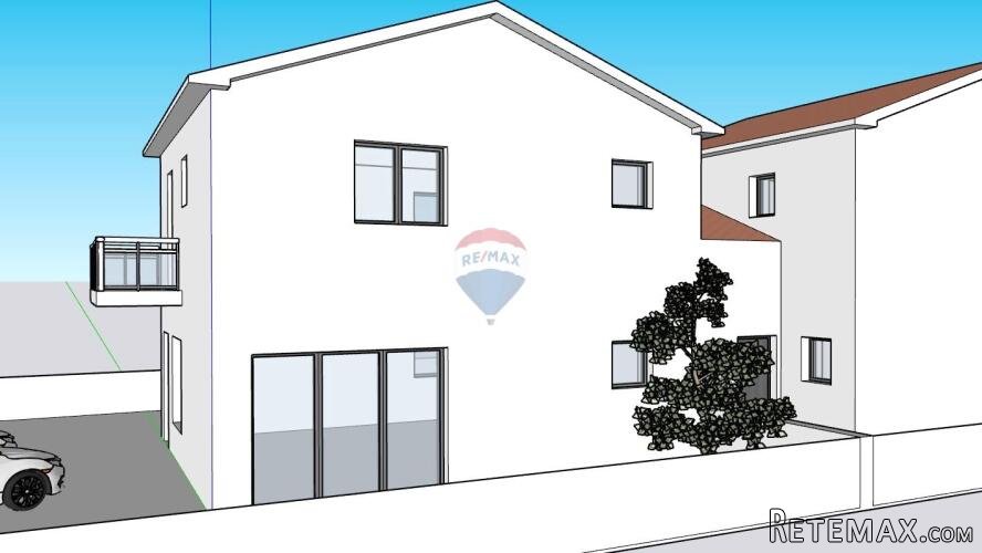 Istra, Buje, Kaštel - novogradnja, kuća s 3 spavaće sobe
