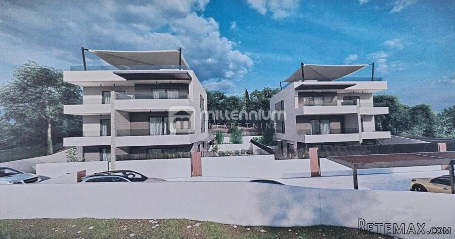 Ika, 125m2, novogradnja, dvoetažni 3s+db s pogledom na more