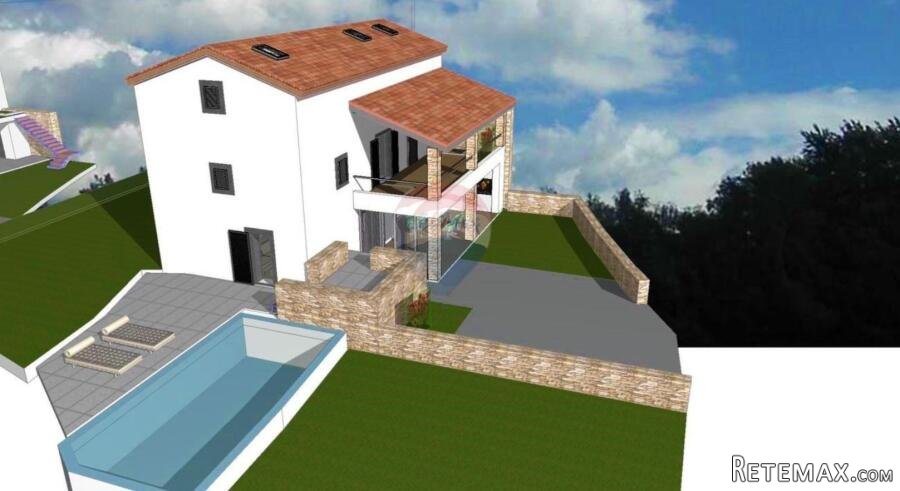 Istra, okolica Rovinja, Kanfanar, kamena kuća sa bazenom - 6