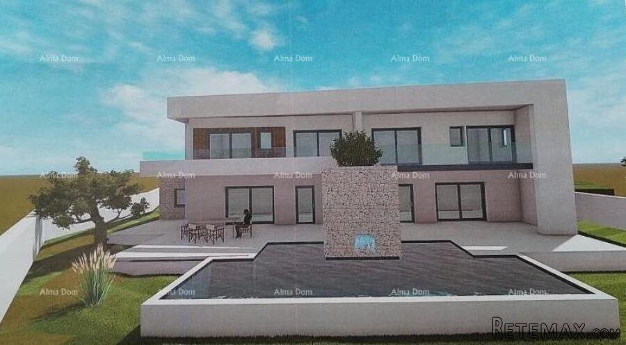 Pavićini, Građevinsko zemljište 800 m² s gotovim projektom