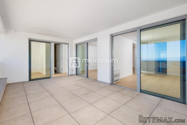 Opatija, vrhunska novogradnja, 96.56m2, balkon, parking..