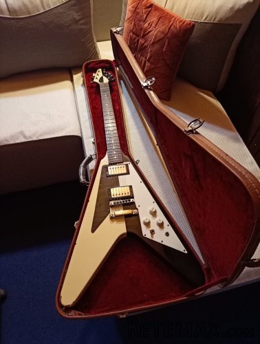 Boss KATANA MK2 100w NOVO, i Fernandes Flying V iz 1985s - 4
